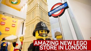 London's first Lego store is the biggest in the world