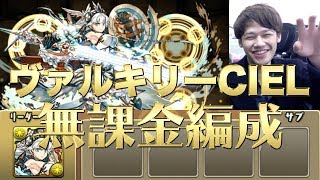 【パズドラ】新しく始めた初心者向け！LUKA考案ヴァルキリーCIEL無課金編成