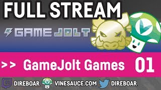 DireVODs: GameJolt Games - 01  (FULL STREAM)