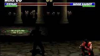 Ultimate Mortal Kombat 3 (Saturn) - The "Kano" Noob Saibot