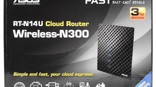 Распаковка  Asus RT-N14U