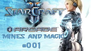 LET'S PLAY | Mines and Magic - Combined Builder (Starcraft II Arcade) | HD German