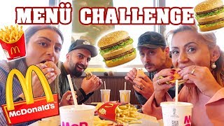McDONALDS live Menü Challenge - das GROßE WETTESSEN - Family Fun