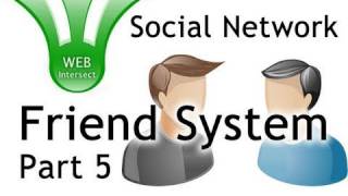 5/6 - Web Intersect Friend Add System Tutorial PHP jQuery MySQL Social Network