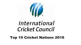 Top 10 Cricket Nations
