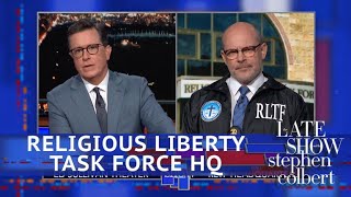 Colbert Meets A Religious Liberty Task Force Special Agent