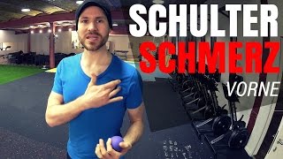 Schulter Schmerz VORNE. Mobilisier Pec Minor!