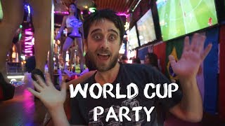 England World Cup Phuket Party - Leaving Singapore To Thailand