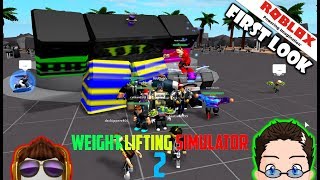 Roblox - Weight Lifting Simulator 2 - First Look
