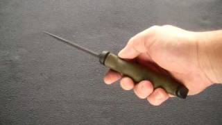 BU655ODX BUCK SHORT NIGHTHAWK BLACK/OLIVE HANDLES