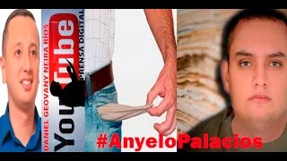 ANYELO PALACIOS VIVE CON UN PATRULLERO