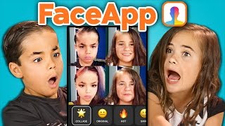 Kids vs. FaceApp (React)