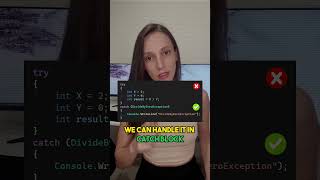 Exception Handling Explained - programming #shorts #coding #developers #code #programming