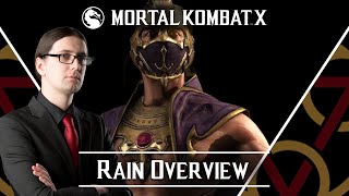 MKX PC Mod - Rain Character Overview with Ketchup
