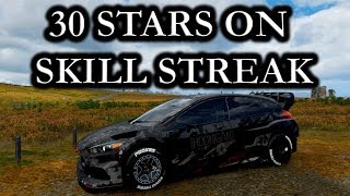 Forza Horizon 4  "Skill Streak At 30 Stars" Horizon story Close To The  Stone Circle  walkthrough