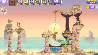Angry Birds Stella level 58 episode 2 3 stars HD Walkthrough