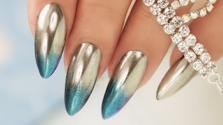 Chrome/Mirror 2Color Fade - Step By Step Tutorial