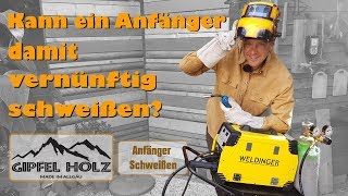 Bestes Schweißgerät für Anfänger? |Weldinger MEW 210 SYN Alu MIG/MAG Test und Vorstellung