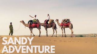 WE SLEPT IN THE DESERT IN JAISALMER I INDIA