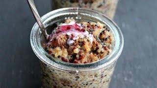 Easy Warm Cinnamon Raisin Quinoa with Almond Milk Recipe