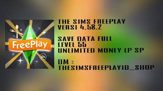 The Sims Freeplay 4.58.2 (save data)