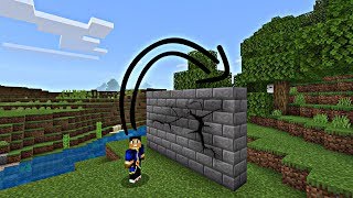 Как проходить СКВОЗЬ СТЕНЫ в Майнкрафт Пе 1.14.30 | Minecraft Bedrock Edition | XRay без читов! |