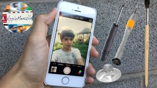 Как почистить фронтальную камеру iPhone 5/5S от пыли и грязи