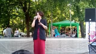 Агата Вильчик. Kharkiv BookFest. 28 мая 2016 г.