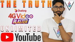 Unlimited YouTube by Dialog 4G Video Blaster - Is it really unlimited? ??