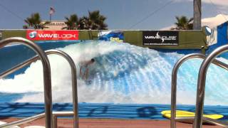 Tony Hawk Flowboarding at Wave House