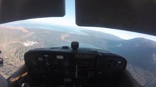 Approach into South Lake Tahoe