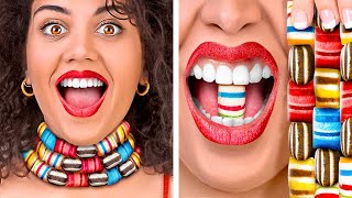 CARA LUCU MENYELUNDUPKAN MAKANAN || DIY Perlengkapan Sekolah dan Prank Makanan oleh 123 GO Like!