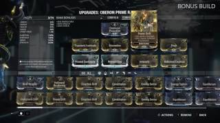 Warframe: Oberon Prime Nuker Build