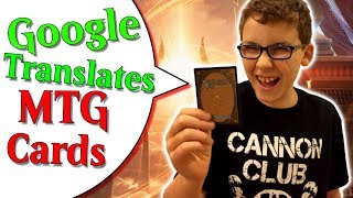 Google Translates MTG Cards