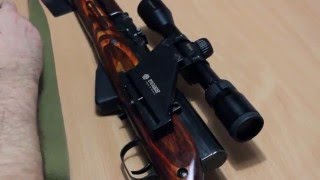 Доработка кронштейна оптического прицела для СКС