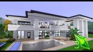 The Sims 3 House Designs - Modern Elegance