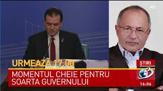 Sorin Roșca Stănescu: Cătălin Predoiu este oripilat de modul în care Orban conduce Guvernul