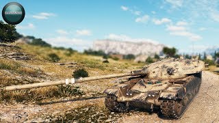 Скиловичёк.T95/FV4201 Chieftain. Карта Утёс. 9.6К Урона.  FHD VIDEO.