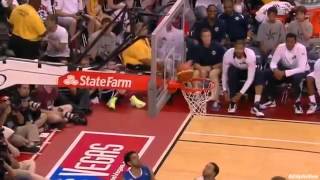 Lebron James back pass to Deron Williams