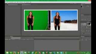 Работа с хромакеем в Adobe After Effects