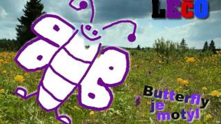 LEČO - Butterfly je MOTÝL