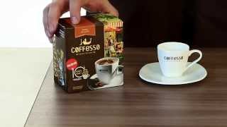 Кофе Coffesso "Crema Delicato", 10 фильтр-стаканчиков