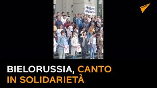 Bielorussia, canto in solidarietà