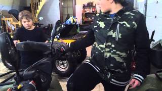 Обзор квадроцикла cectek 550 часть 1.