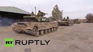 Ukraine: DNR/DPR forces withdraw T-72 and T-64 tanks from frontlines