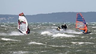 French team slalom training hardcore 50 knots!