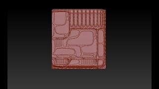 Zbrush 4R7 план 3д и полигруппы