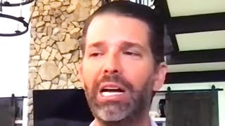 Don Jr Is NOT Taking Daddy's Arrest Very Well