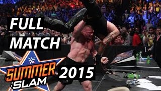 MainEvent Undertaker vs Brock Lesnar | Summerslam 2015 WWE
