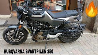 2020 Husqvarna Svartpilen 250 EXHAUST SOUND